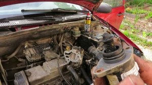 Чистка дросельной заслонки на калине