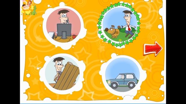Учим с малышами слова-действия.Развитие связной речи