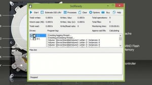 Узнаем срок службы SSD в программе SsdReady
