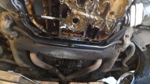 Замена прокладки поддона ауди A6C4 2,6