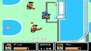 Ike Ike! Nekketsu Hockey Bu - патриоты - игра 5