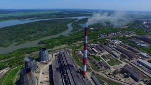 Барнаул Природа аэросъемка 4к