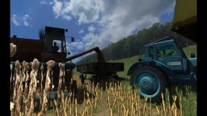 LS2011 Уборка подсолнуха