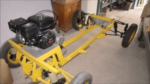 быстрый самодельный картинг 200 сс