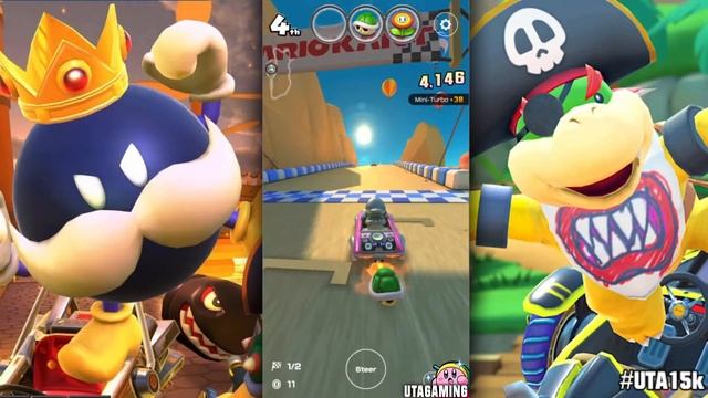 Mario Kart Tour Pirate Tour - Walkthrough (All Cups) смотреть онлайн