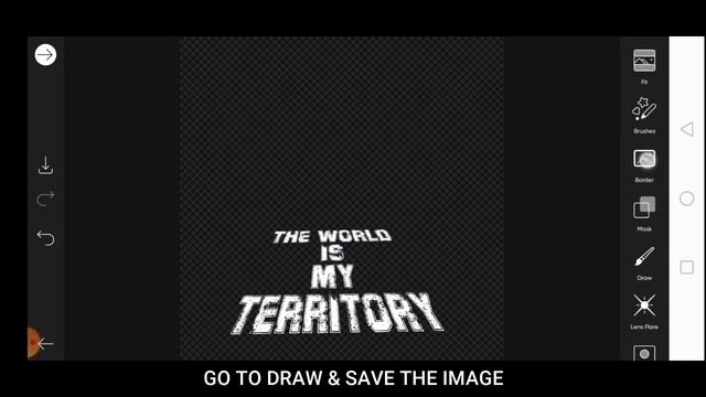 HOW TO MAKE PERSPECTIVE TEXT EFFECT IN PICSART | HOW TO CREATE 3D TEXT | PERSPECTIVE TEXT TUTORIAL смотреть онлайн