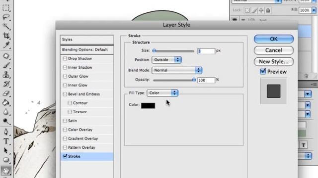 Easy Word Balloons for Comics in Photoshop CS4 смотреть онлайн