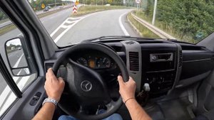 2008 Mercedes Sprinter [311 CDI 109HP] |0-100| POV Test Drive #1358 Joe Black