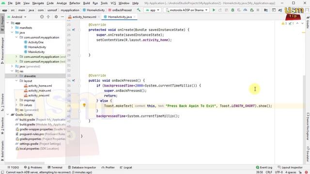 How To #Press #Back #Again in to #Exit in #Application| #Android #Studio #Beginner #Tutorials
