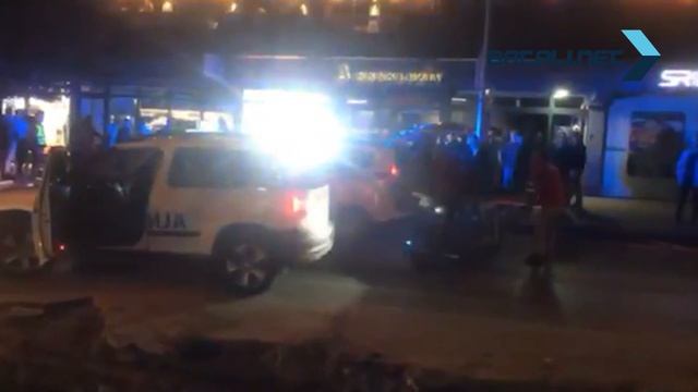 Брканица на возило со мигранти во Велес смотреть онлайн