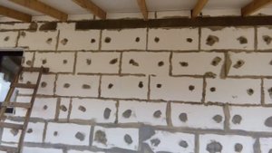 2017.03.12 Наружное утепление стен (грибки, углы, откос)