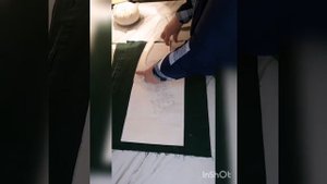 Юбка с двухсторонней складкой.