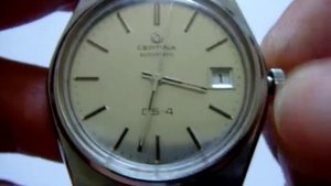 Rare vintage collectable Certina DS-4 automatic watch
