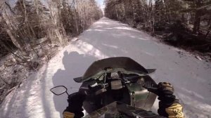 2000 Arctic cat 500 riding around