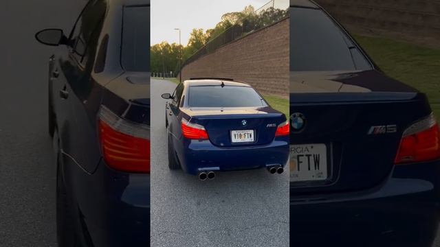 Bmw E60 M5 - V10 sound check