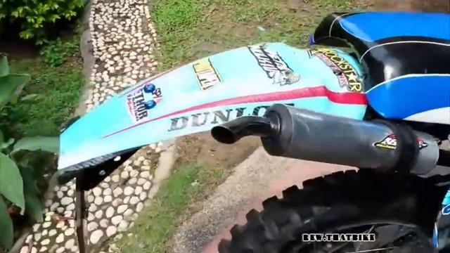 Suzuki tS 125 exhaust sound, acceleration compilation смотреть онлайн