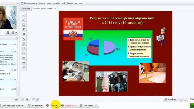 Вебинар Урок финансовой грамотности: Защита прав потребителей в сфере финансовых услуг (25.12.2014)