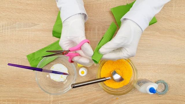 8 Марта у игрушечных героев [готовим поделку-мимозу своими руками] смотреть онлайн