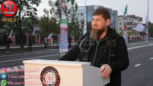 Сегодня к 205-летию города Грозного состоялось открытие ул. Жуковского смотреть онлайн