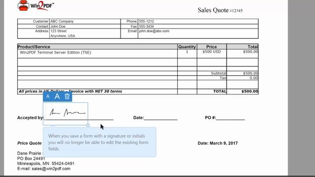 How to Sign & Date a PDF file with Adobe Reader смотреть онлайн