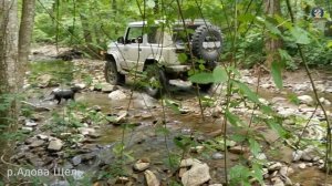 Off-road 4x4 маршрут по бездорожью, Горячий Ключ - Фанагорийское - Поднависла - Афапостик.