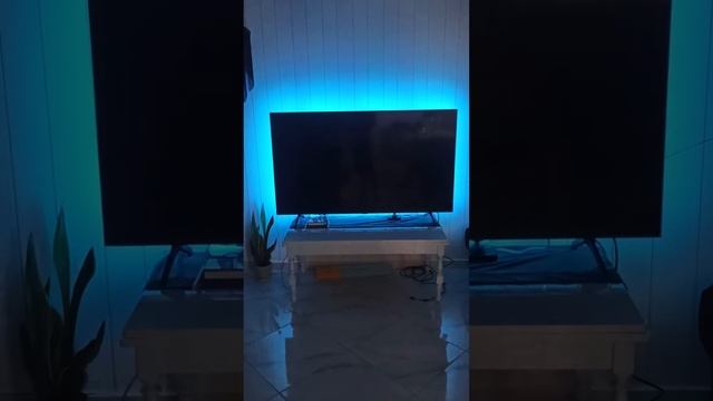 Samsung tv 65 + светодиодная лента RGB