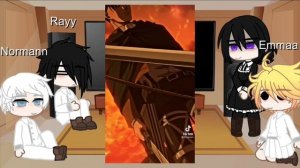 Tpn react to ray’s future | 1/1 | Tpn x Aot | Ray as Levi AU