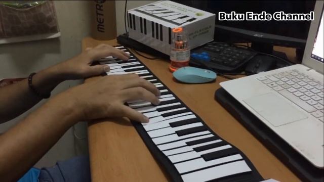 NYOBA PIANO LIPAT, SILICON FLEXIBLE ROLL UP PIANO смотреть онлайн