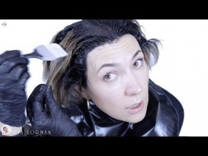 Как закрасить седину самой себе Пошагово | Эффект ламинирования волос в домашних условиях | Уроки