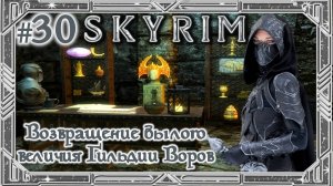 Восстанавливаем былое величие Гильдии Воров {TES V: Skyrim} СТРИМ СКАЙРИМА ВЕЛИКОГО И УЖАСНОГО №30