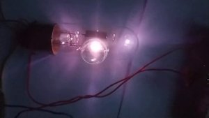 Запуск водородной спектральной лампы ДВС-25