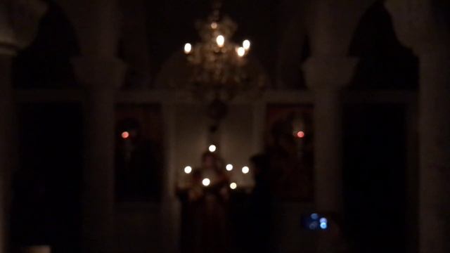 Божественная Литургия на вершине горы Афон