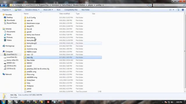 How to install a COD4 config/cfg