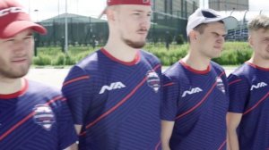 Тренировка баланса хоккеистов