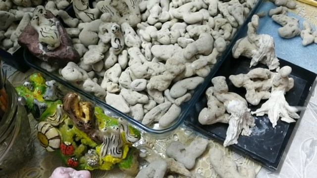 Своими руками. Русалочки из камня. В гостях у бабушки Наташи . смотреть онлайн