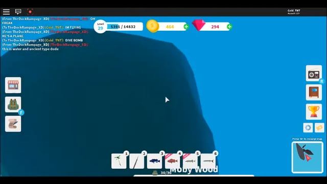 IM MOBY WOOD - Roblox Fishing Simulator смотреть онлайн