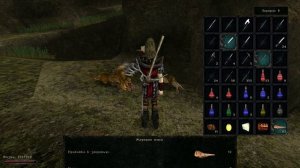 Готика2НВ.Мод Одиссея v2.6.4 .Часть26.Заточка.Тамора.Путь в город.Первое знакомство с жителями.