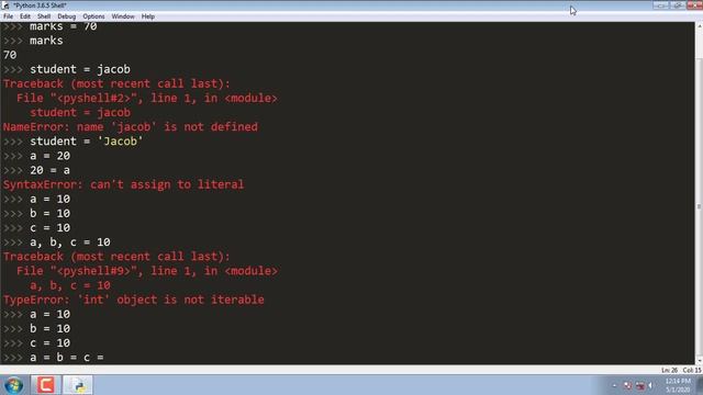 #08 Variables, Assignments & Dynamic Typing in Python | Python For Class 11 CBSE