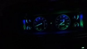 Тюнинг ,подсветка панели приборов ваз 2107