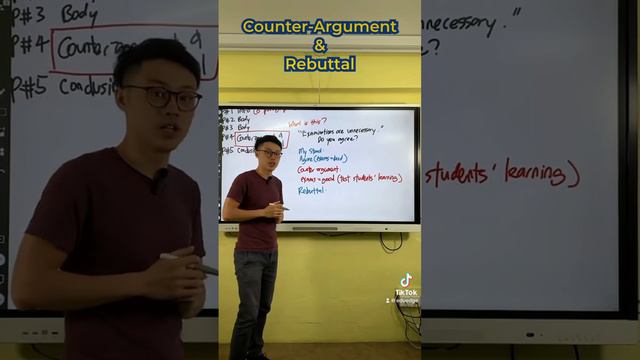 You MUST write this for Argumentative essays!!!! #EduEdge #English #Tips #explained #SingaporeFYP