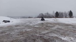 Навал на квадроцикле Kayo Bull 3 c