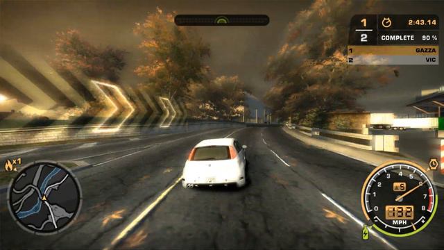 NFS Most Wanted Walkthrough - Beating Vic (Blacklist #13) [Full HD] смотреть онлайн