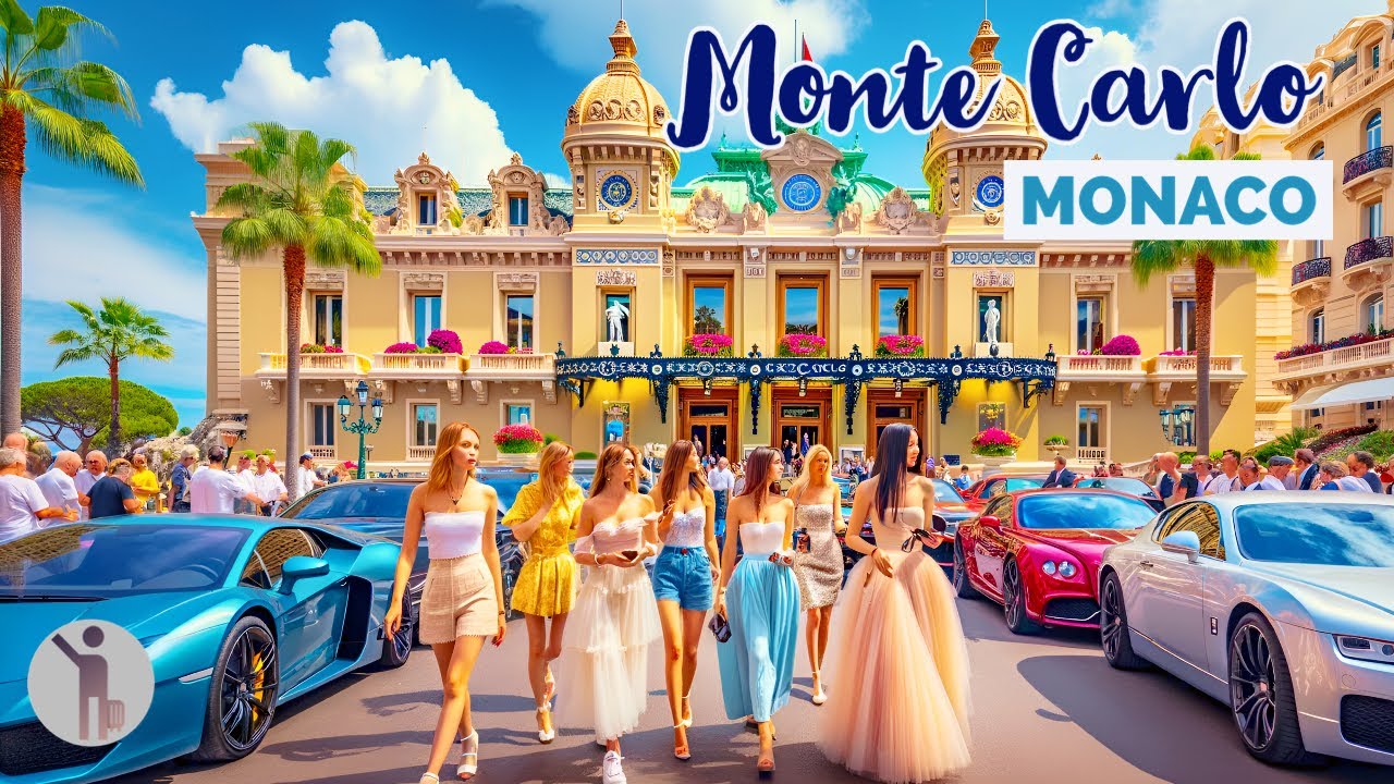 Монте-Карло, Монако, Княжество Монако - Monte Carlo, Monaco The Playground of the Rich and Famous
