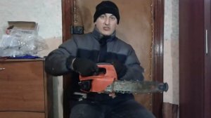 Как пилить слабой бензопилой толстые брёвна?