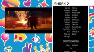 shrek 2 ending credits cartoon network