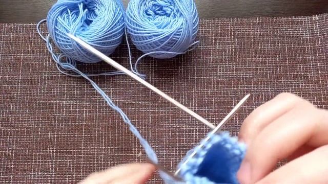 Варежки для новорожденных/ варежки без пальчика спицами смотреть онлайн