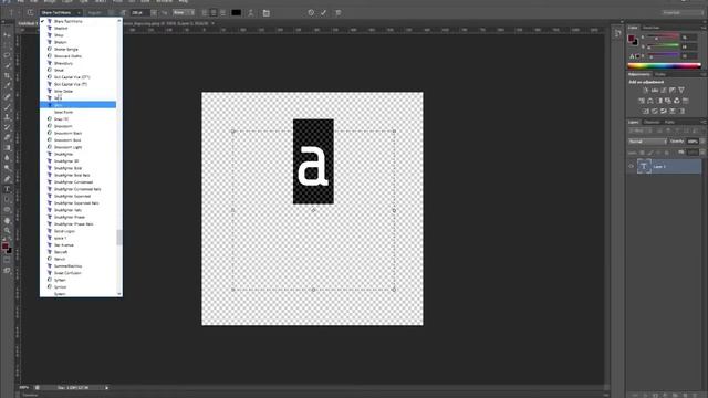 Photoshop Font Preview Tutorial (Photoshop CS6) смотреть онлайн