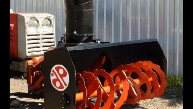 Снегоочиститель фрезерно-роторный на минитрактор смотреть онлайн