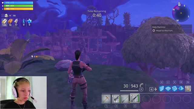 Saving the World from Zombies! Fortnite Co-Op PvE смотреть онлайн