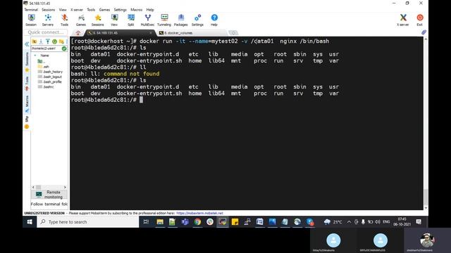 Docker Volumes -session5 смотреть онлайн
